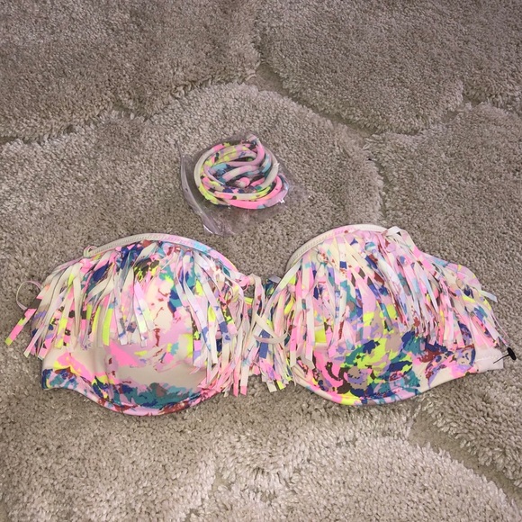 Victoria’s Secret bandeau swim top 34B - Picture 1 of 3